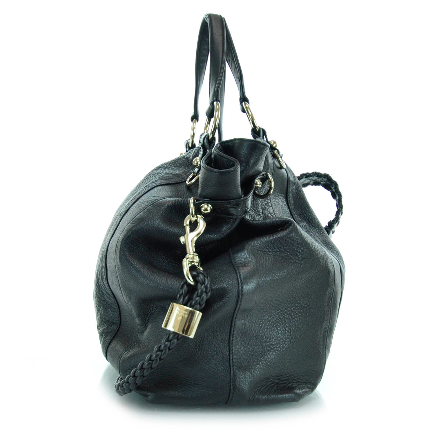 Gucci Guccissima G Wave Large Tote Black 4 of 11