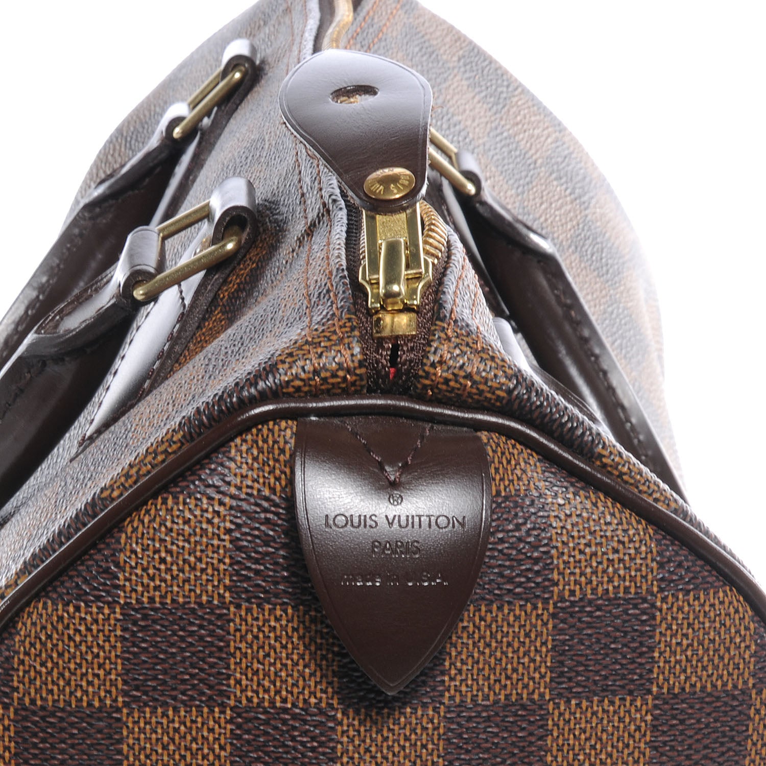 Louis Vuitton Damier Ebene Speedy 30 5 of 7