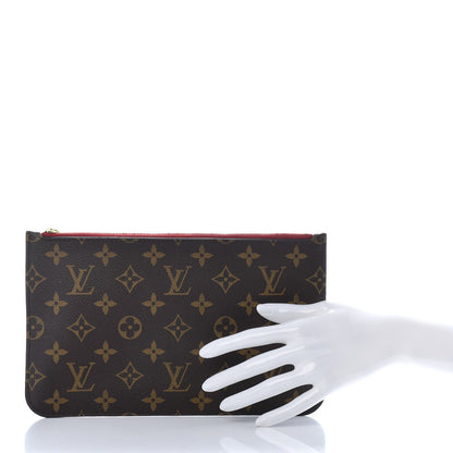 Louis Vuitton Monogram Neverfull MM GM Pochette Cherry 2 of 8