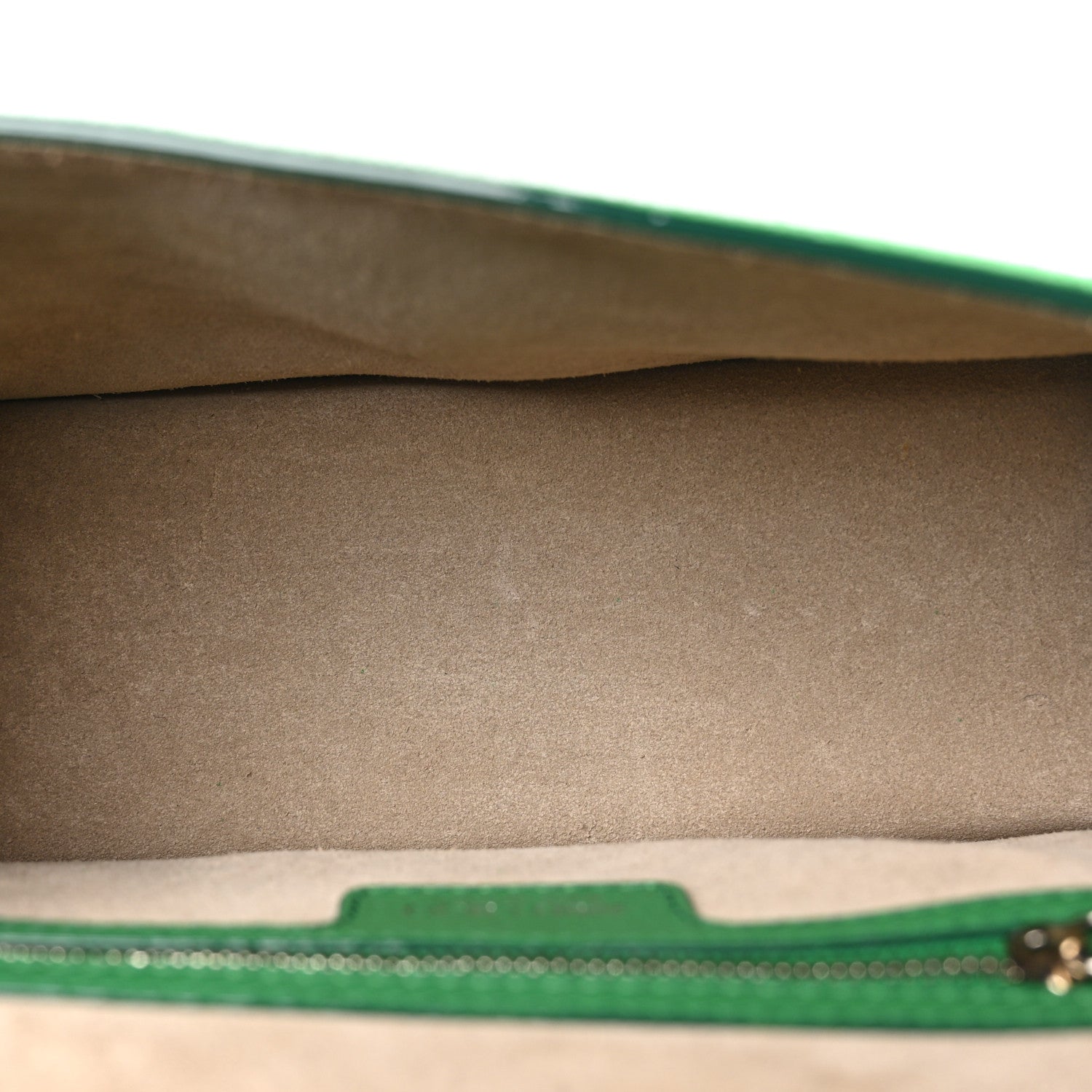 Jimmy Choo Goatskin Suede Crystal Madeline Shoulder Bag Malachite 5 of 10