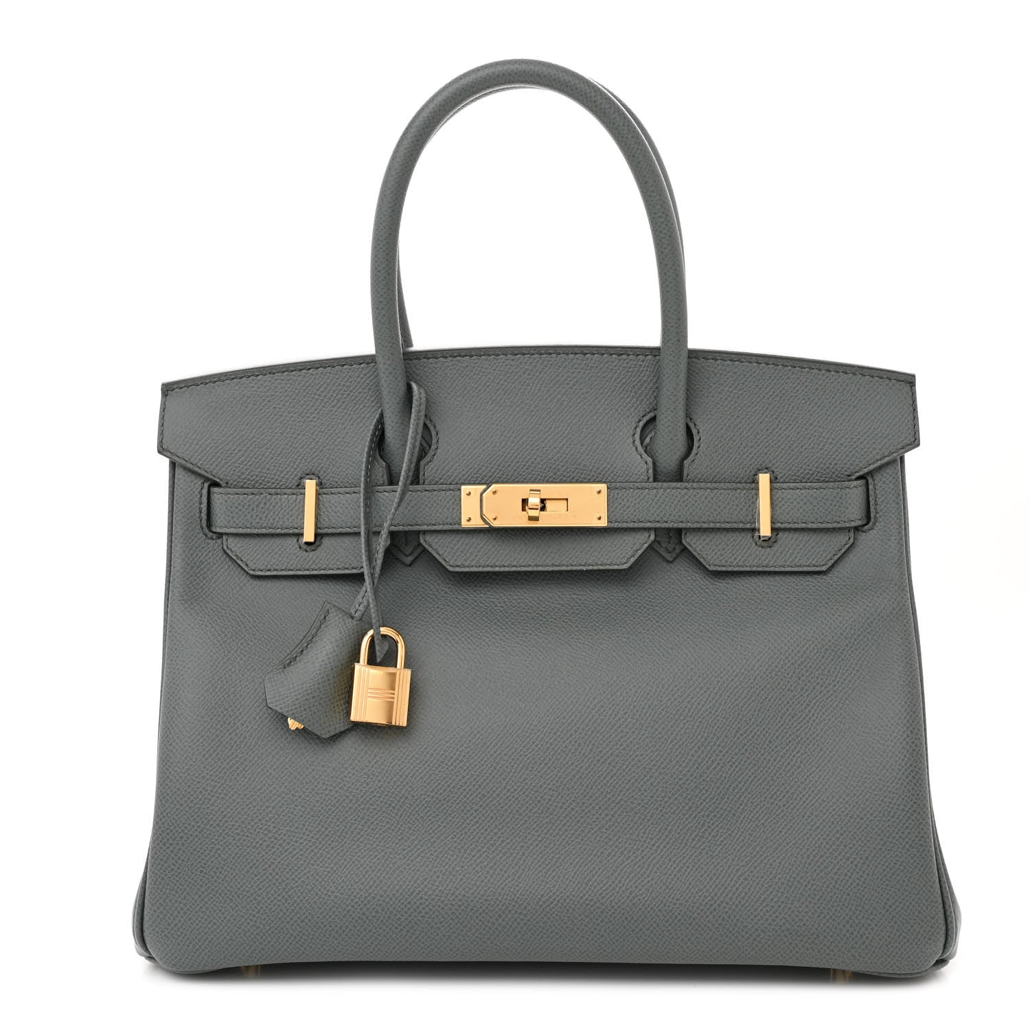 Hermes Epsom Birkin 30 Vert Amande 1 of 14