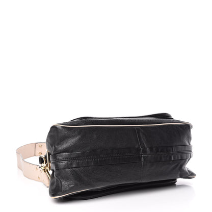 Chloe Calfskin Medium Military Paraty Black 4 of 25