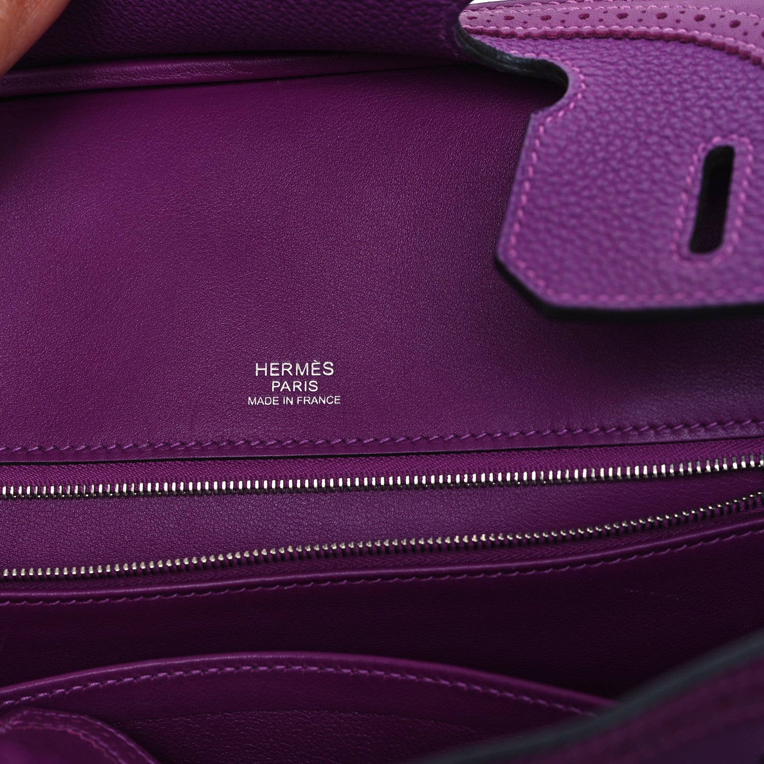 Hermes Togo Swift Ghillies Birkin 30 Anemone 6 of 12
