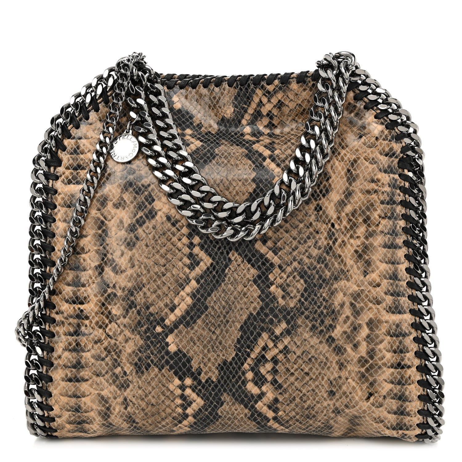 Stella McCartney Eco Python Mini Falabella Tote Nude 1 of 9