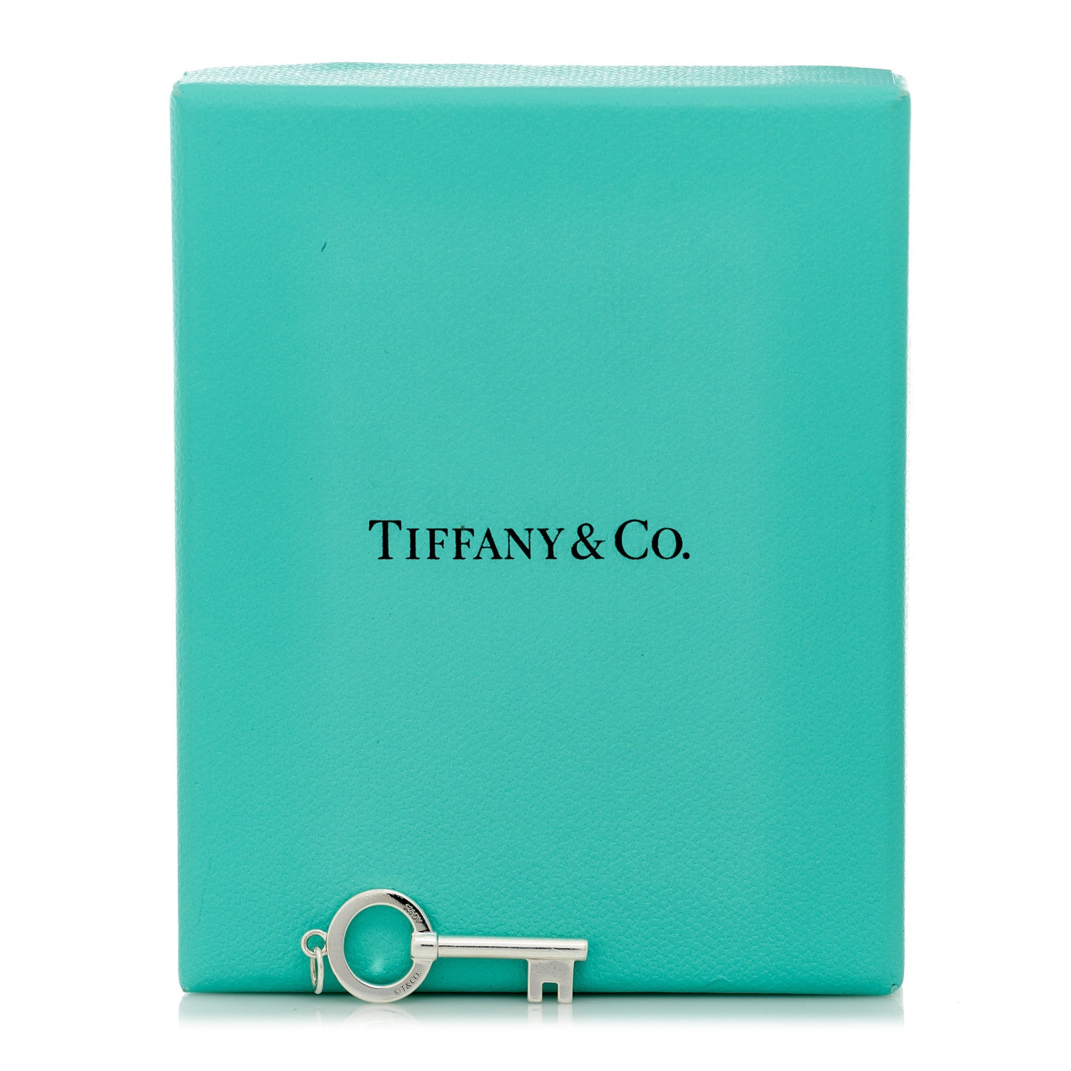 Tiffany Sterling Silver Modern Keys Open Round Key Pendant 4 of 4