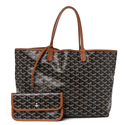 Goyard Goyardine Saint Louis PM Black Gold 1 of 11