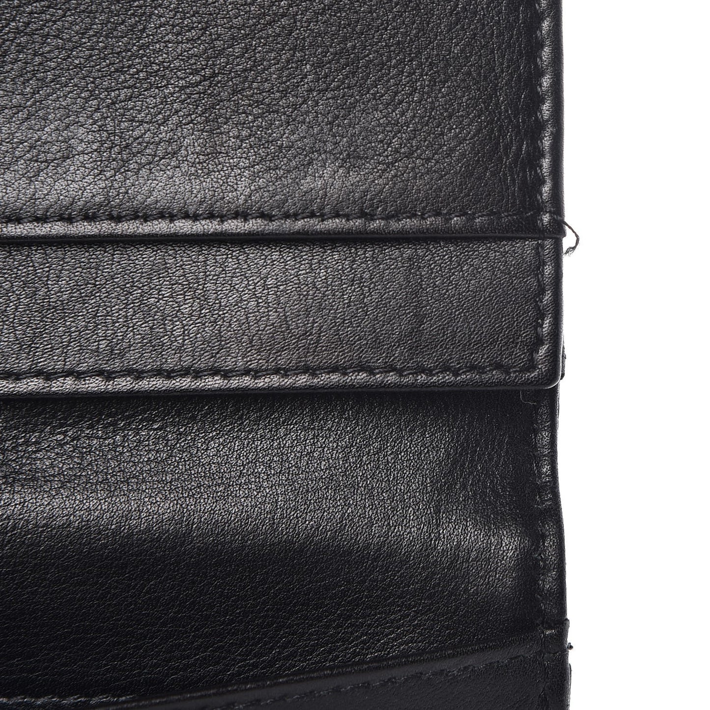 Caviar Timeless CC Flap Wallet Black