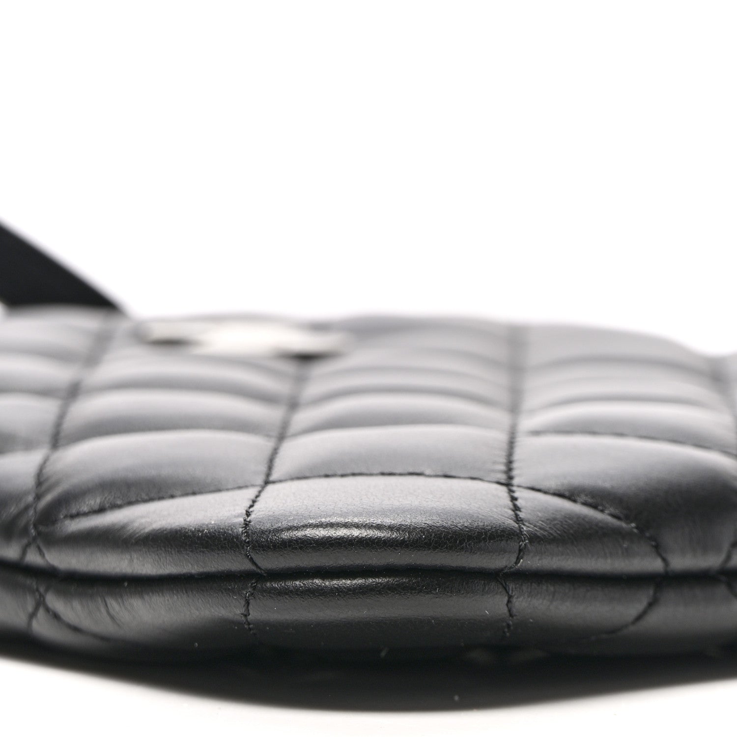 Chanel Lambskin Quilted Crossbody Bag Black 9 of 12