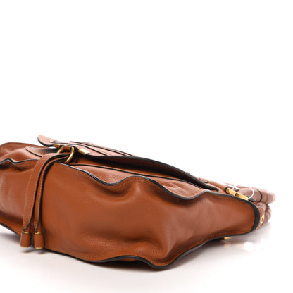 Chloe Calfskin Medium Marcie Satchel Tan 9 of 10