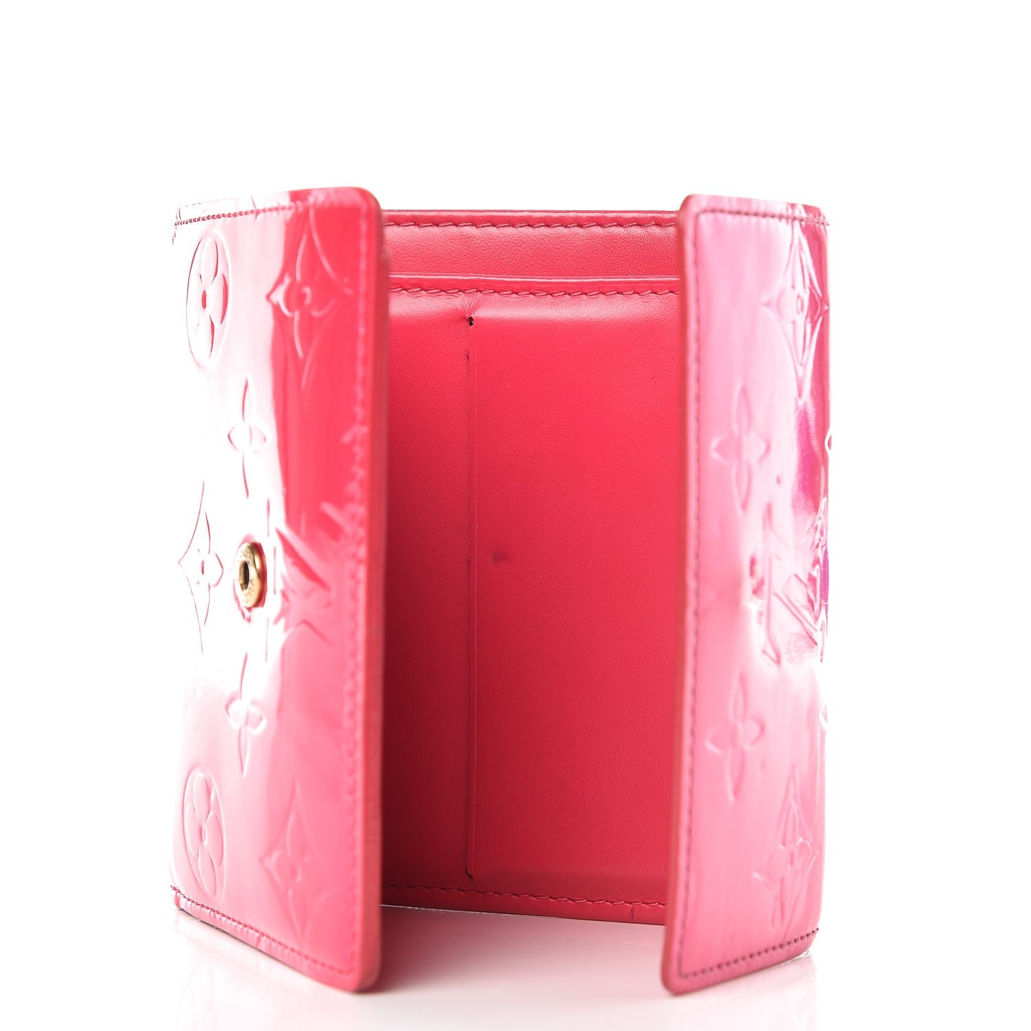 Louis Vuitton Vernis Elise Wallet Fuchsia 5 of 11