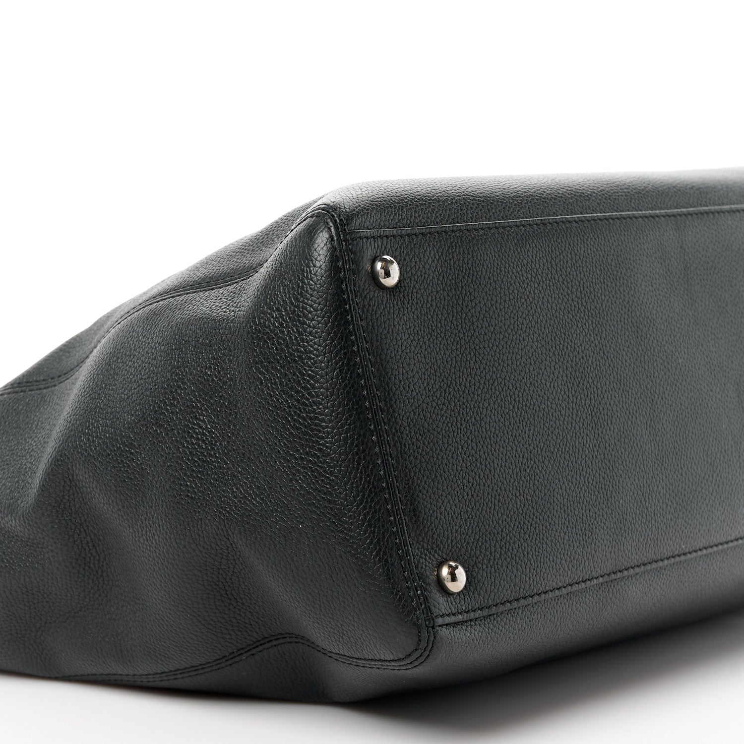 Chanel Calfskin Cerf Executive Shopper Tote Black 11 of 12