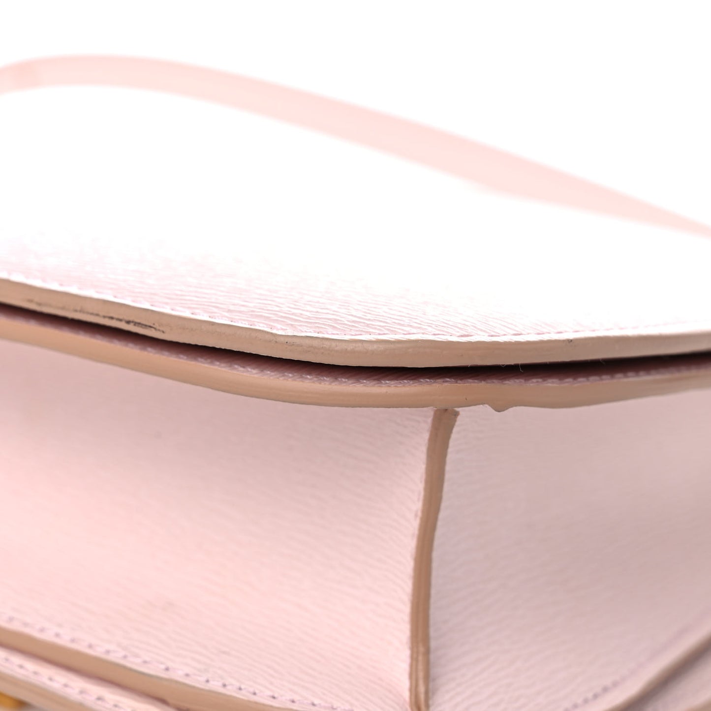 Liege Calfskin Medium Classic Box Flap Bag Blush