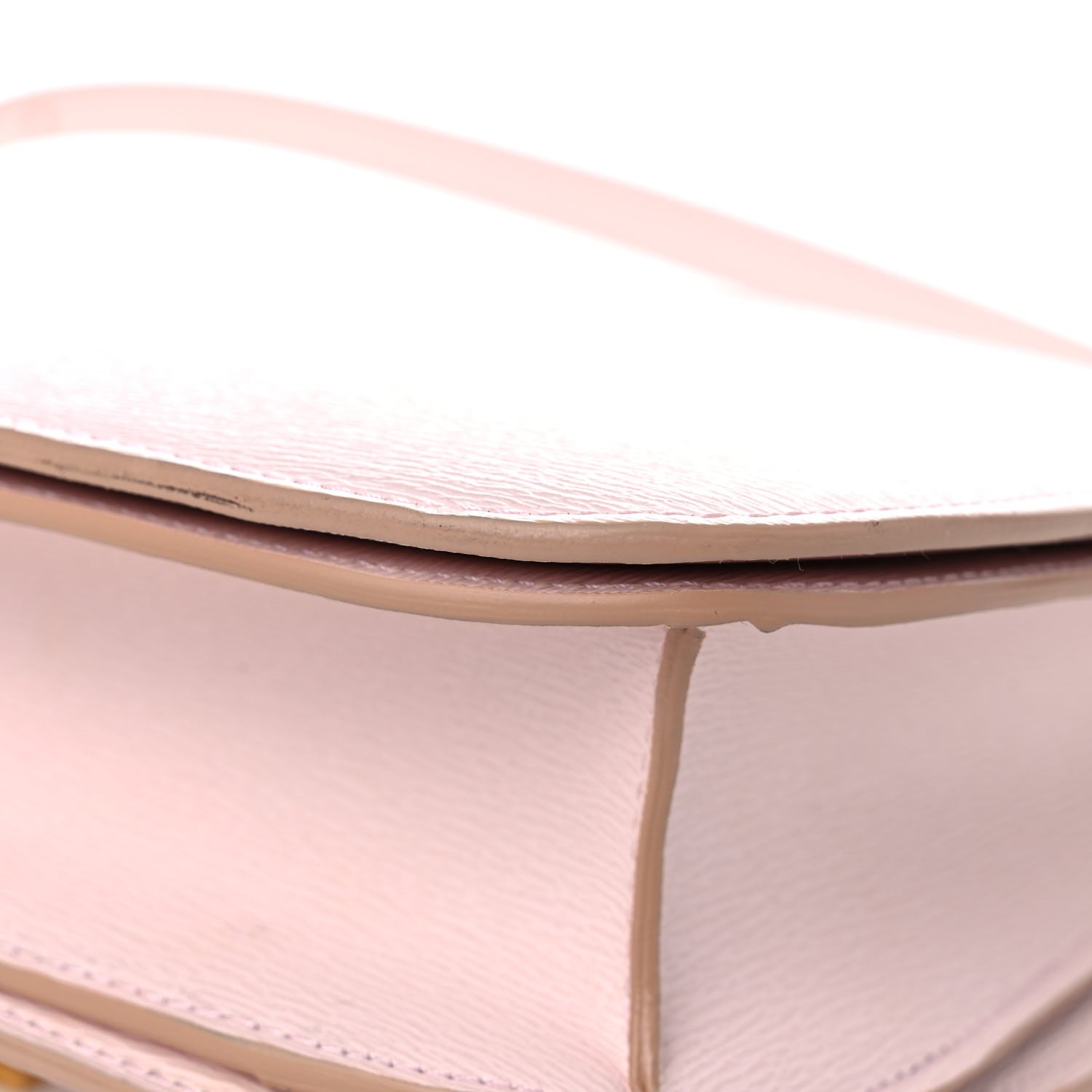 Celine Liege Calfskin Medium Classic Box Flap Bag Blush 11 of 17