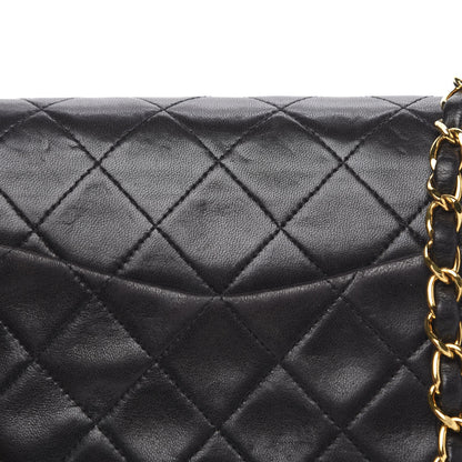 Chanel Lambskin Quilted Small Double Flap Black 14 of 14