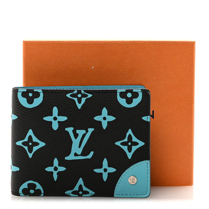 Louis Vuitton Monogram Playground Slender Wallet Black 7 of 7
