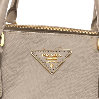 Prada Saffiano Lux Extra Large Galleria Double Zip Tote Pomice 10 of 13
