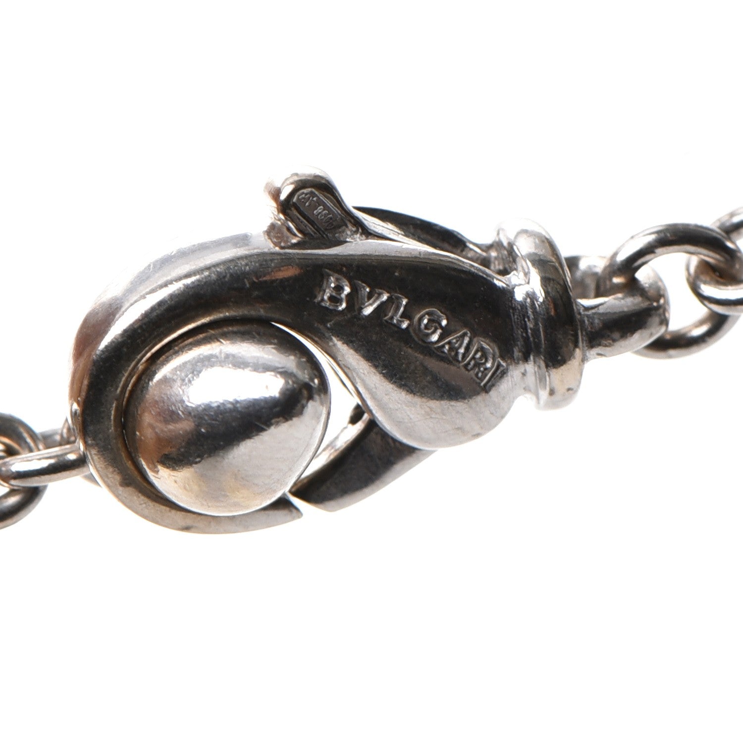 Bulgari Stainless Steel 18K Yellow Gold Black Onyx Pendant Necklace 6 of 9