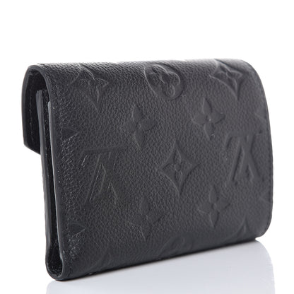 Louis Vuitton Empreinte Victorine Wallet Black 3 of 7