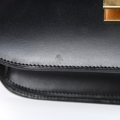 Celine Box Calfskin Medium Classic Box Flap Bag Black 15 of 16