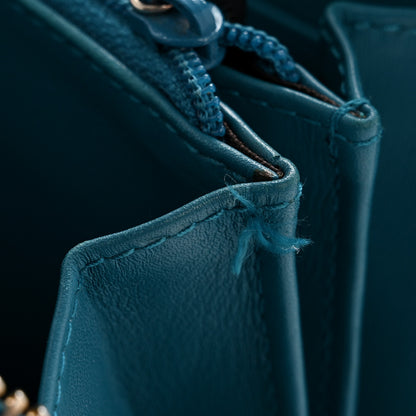 Gucci Microguccissima Zip Around Wallet Deep Cobalt 8 of 11