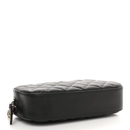 Chanel Caviar Quilted Vanity With Chain Black 5 of 10