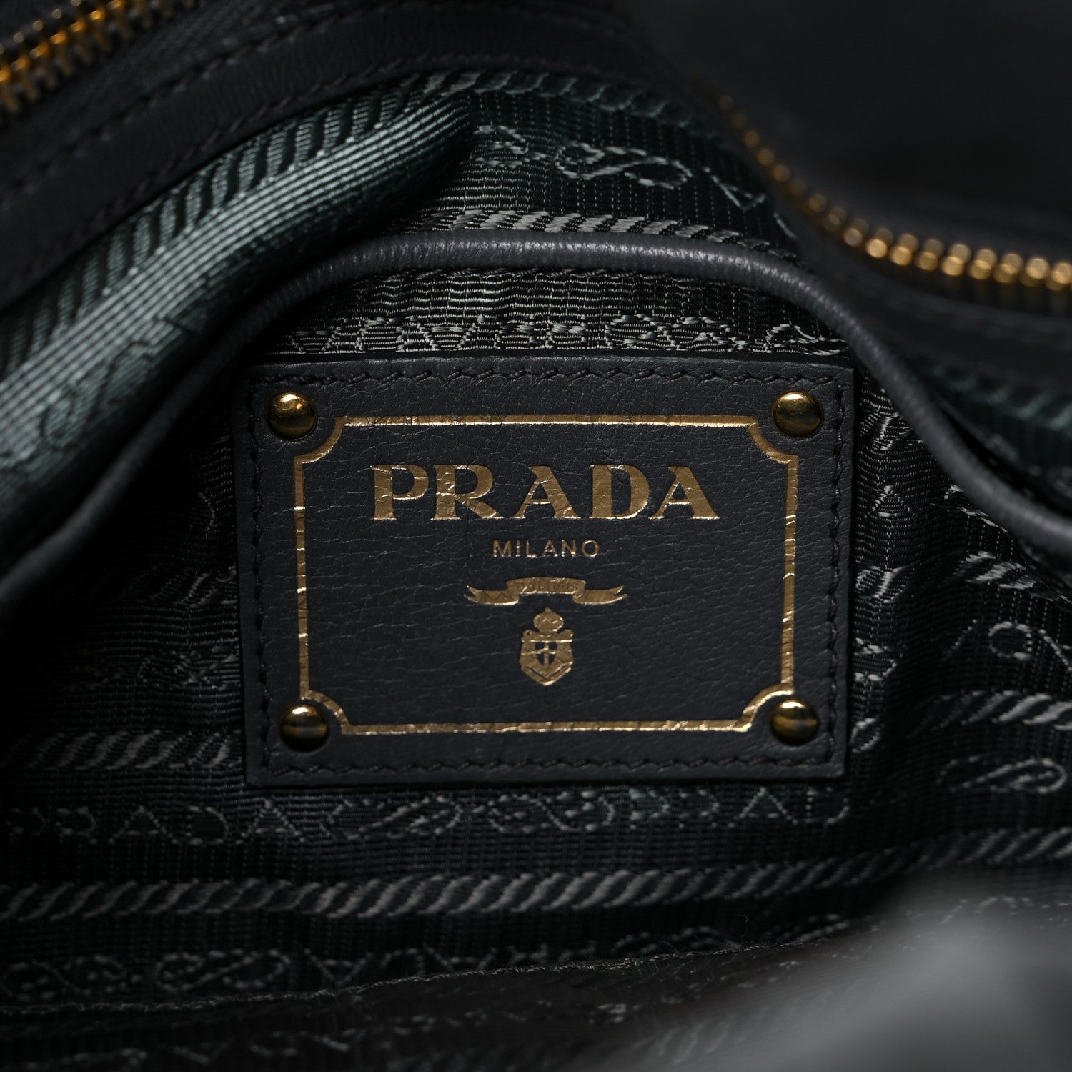 Prada Tessuto Nylon Gaufre Tote Fumo 6 of 26