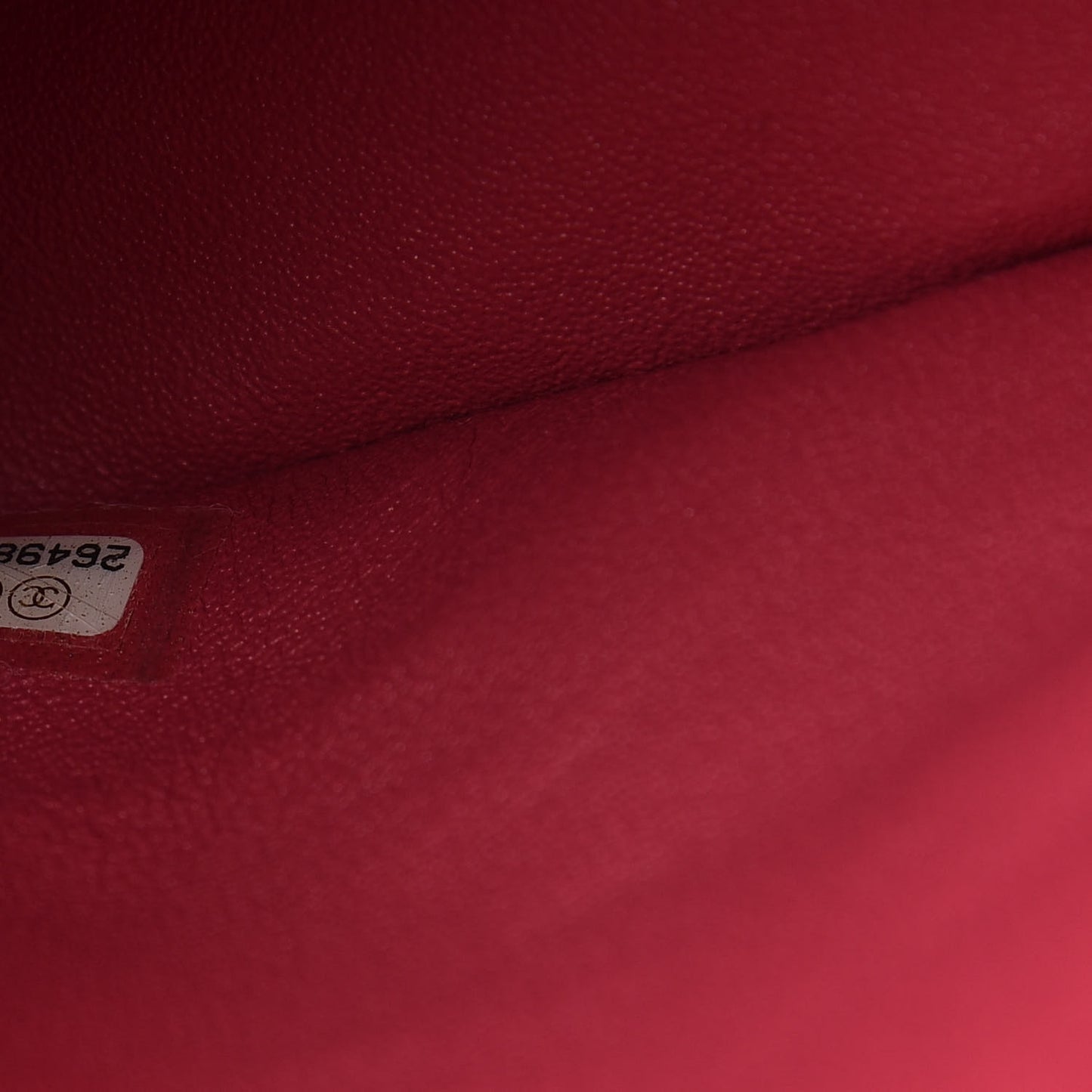 Caviar Quilted Medium Double Flap Red