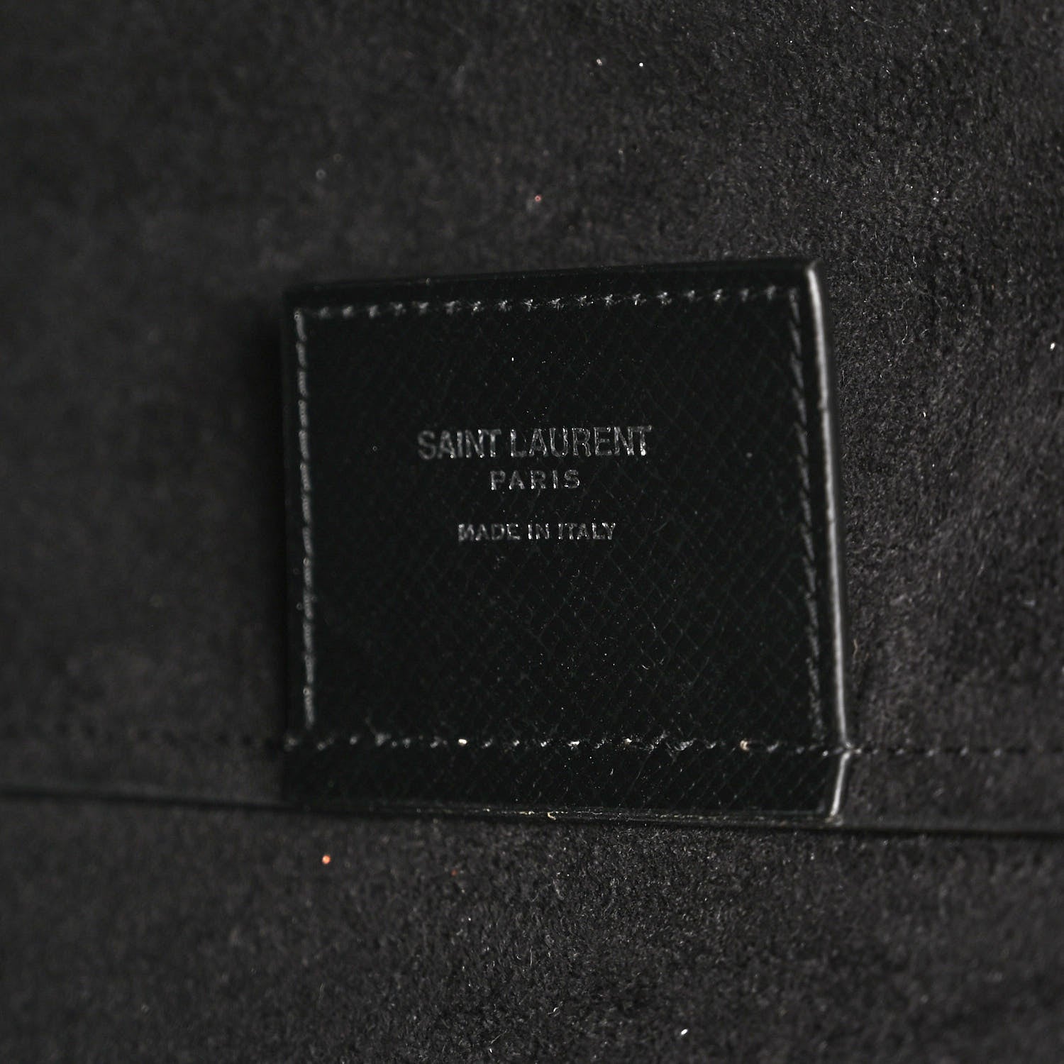 Saint Laurent Grained Calfskin Large Shopping Tote Warm Taupe Black 7 of 10