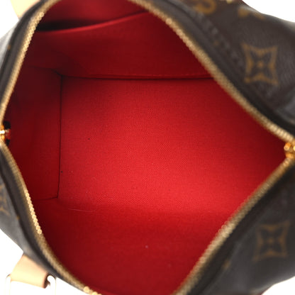 Louis Vuitton Monogram Speedy Bandouliere 20 Black 5 of 9