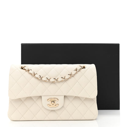Chanel Caviar Quilted Small Double Flap White 11 of 11