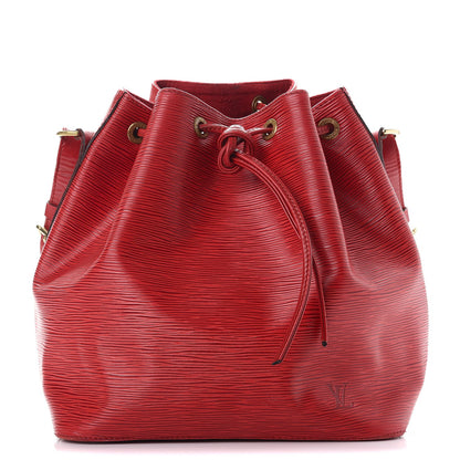 Louis Vuitton Epi Petit Noe Castillan Red 1 of 12