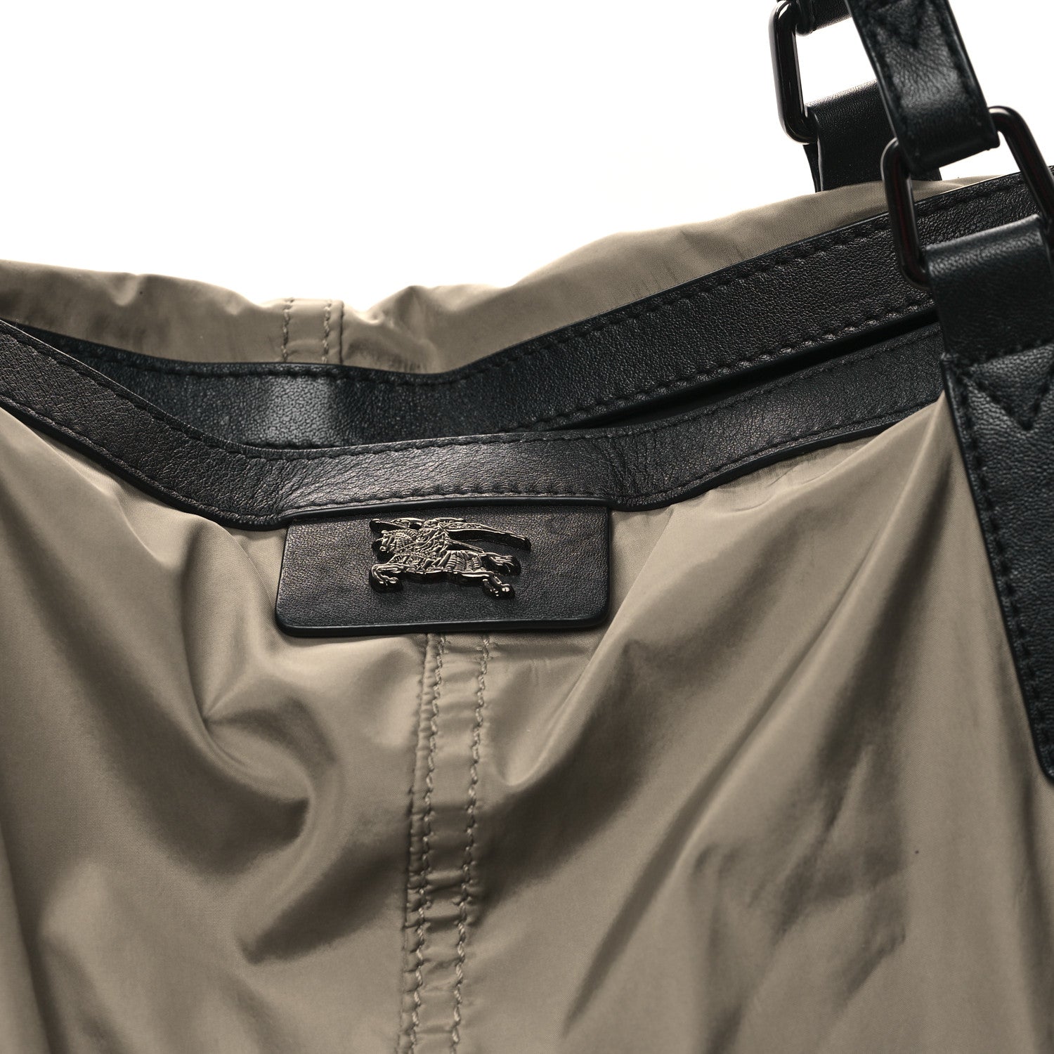 Burberry Nylon Small Buckleigh Packable Tote Birch 8 of 13