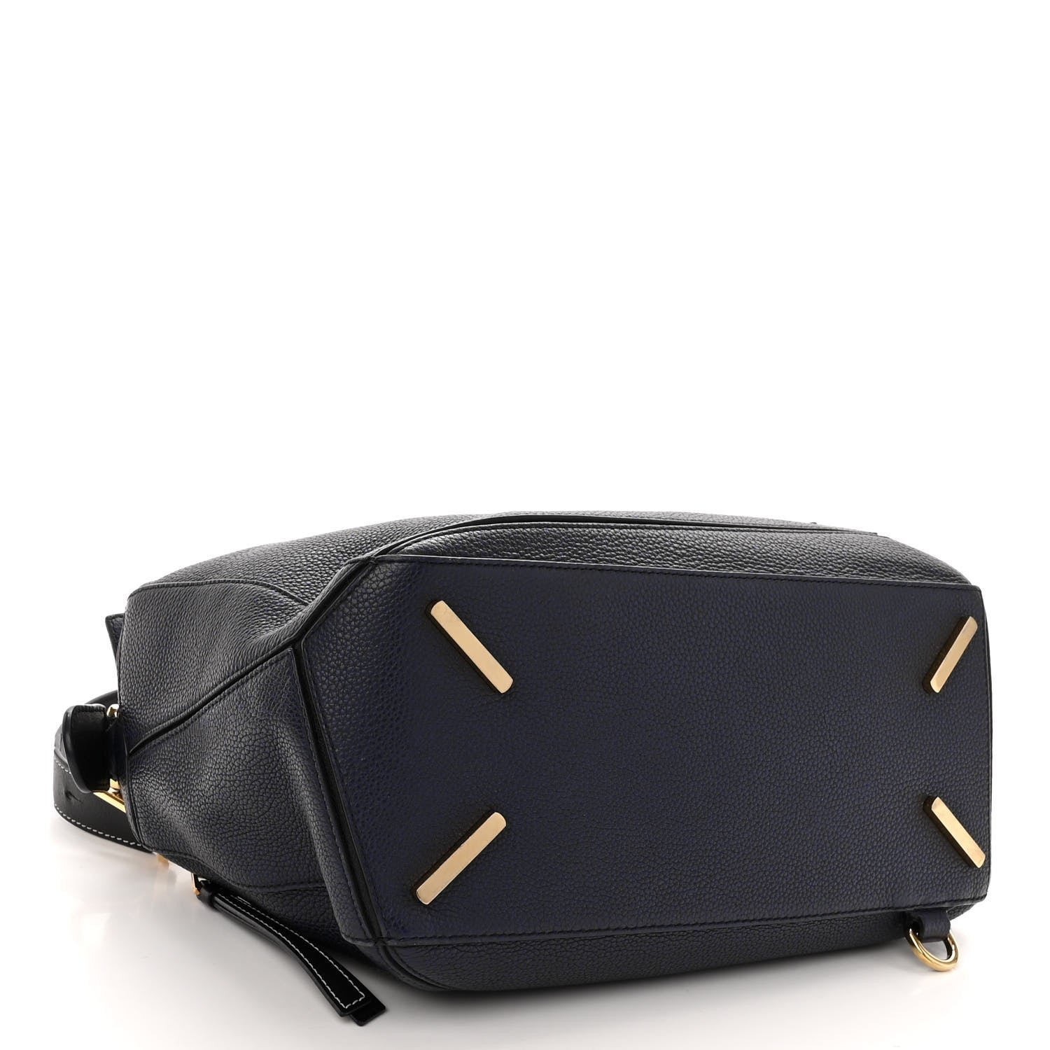 Loewe Calfskin Medium Puzzle Bag Midnight Blue Black 4 of 13