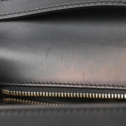 Gucci Calfskin Medium Sylvie Top Handle Bag Black 11 of 15