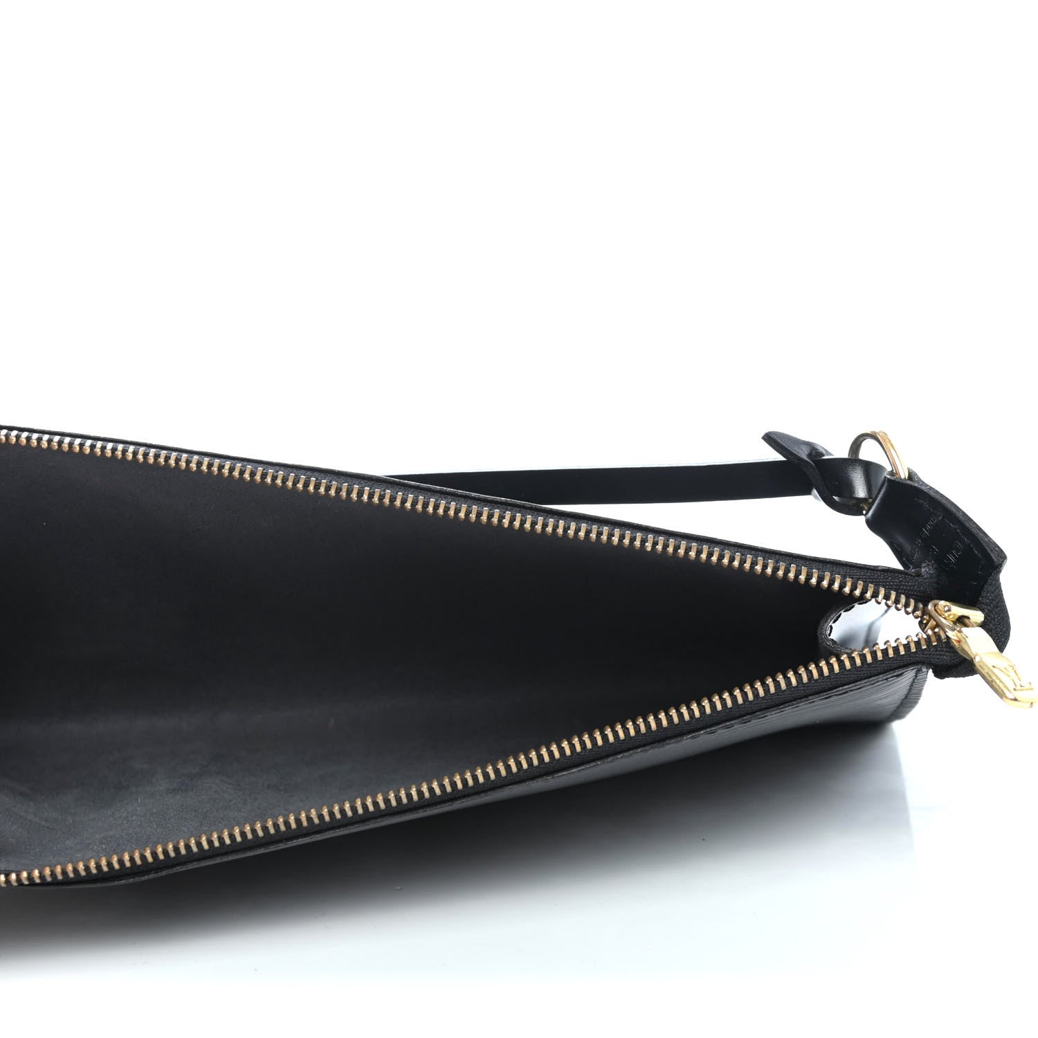 Louis Vuitton Epi Pochette Accessories 24 Black 4 of 4