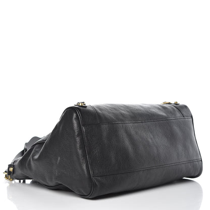 Balenciaga Chevre Classic Gold Hardware Velo Black 4 of 10