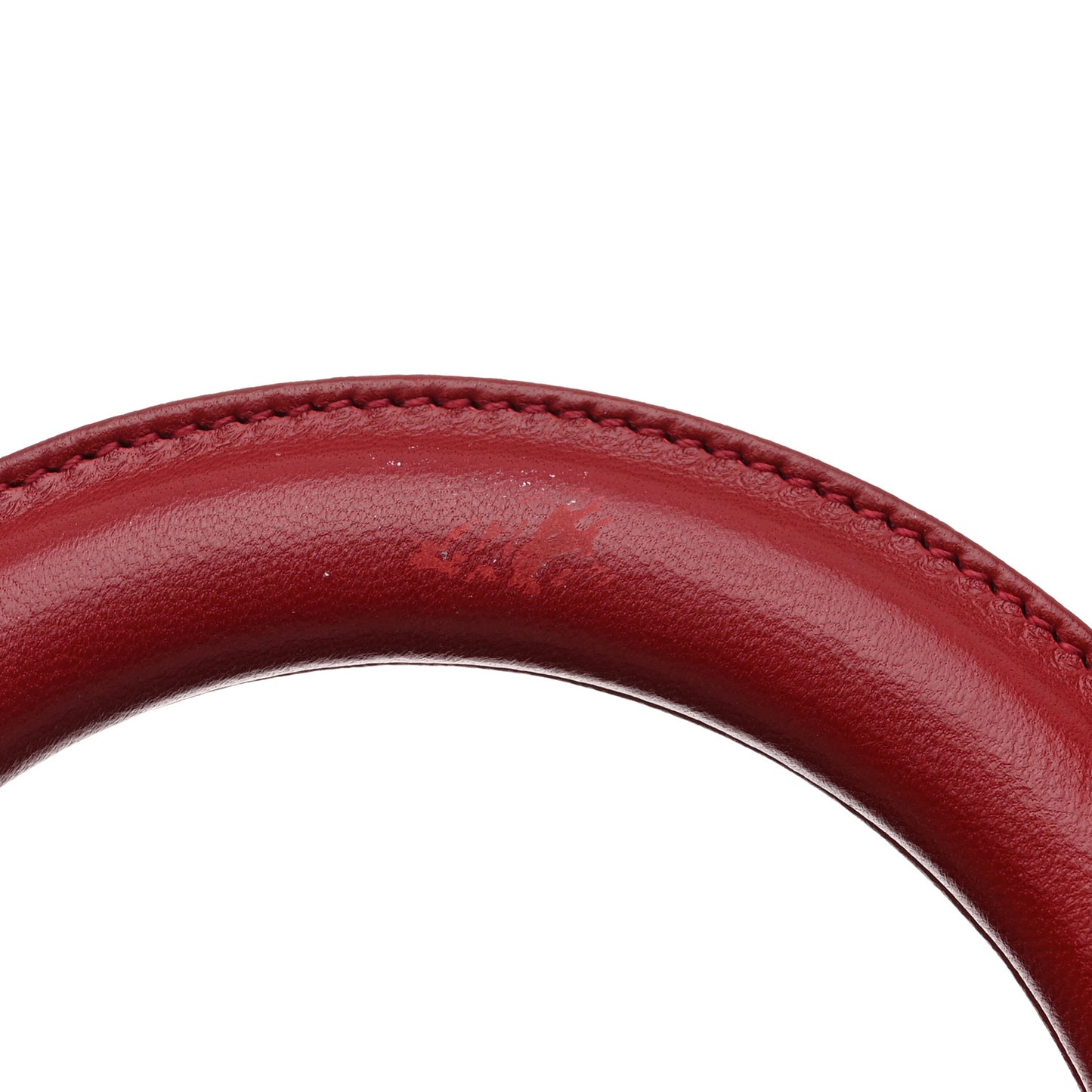 Lambskin Cannage Large Lady Dior Red