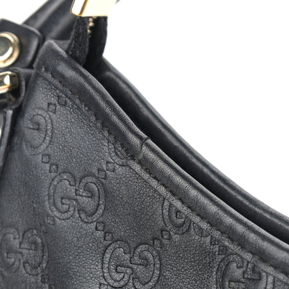 Gucci Guccissima Medium Abbey D Ring Hobo Black 12 of 12