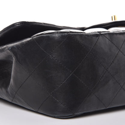 Chanel Lambskin Quilted Jumbo Single Flap Black 13 of 17