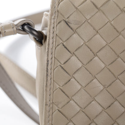 Bottega Veneta Nappa Intrecciato Messenger Bag Sand 9 of 9