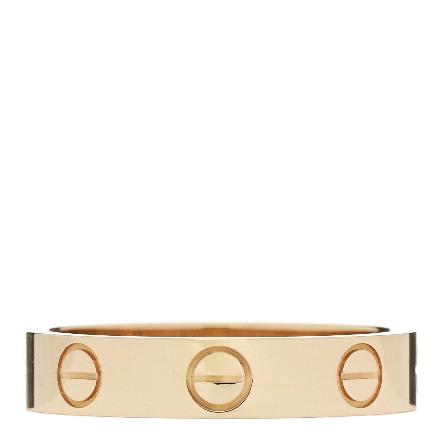 Cartier 18K Yellow Gold 3.5mm LOVE Wedding Band Ring 49 4.75 3 of 5