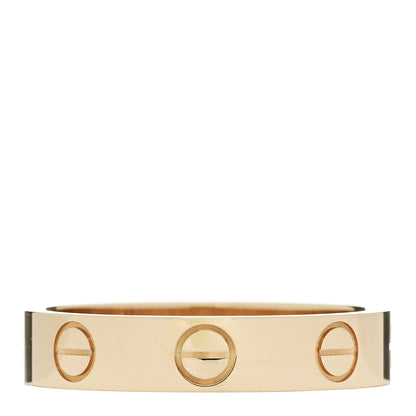 Cartier 18K Yellow Gold 3.5mm LOVE Wedding Band Ring 49 4.75 3 of 5