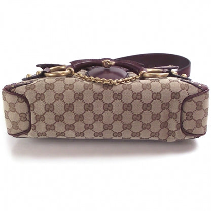 Gucci Monogram Horsebit Studded Flap Bag 4 of 10