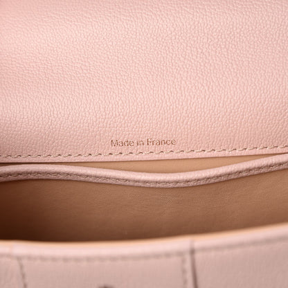 Delvaux Grained Calfskin Mini Brillant Satchel Light Pink 8 of 9