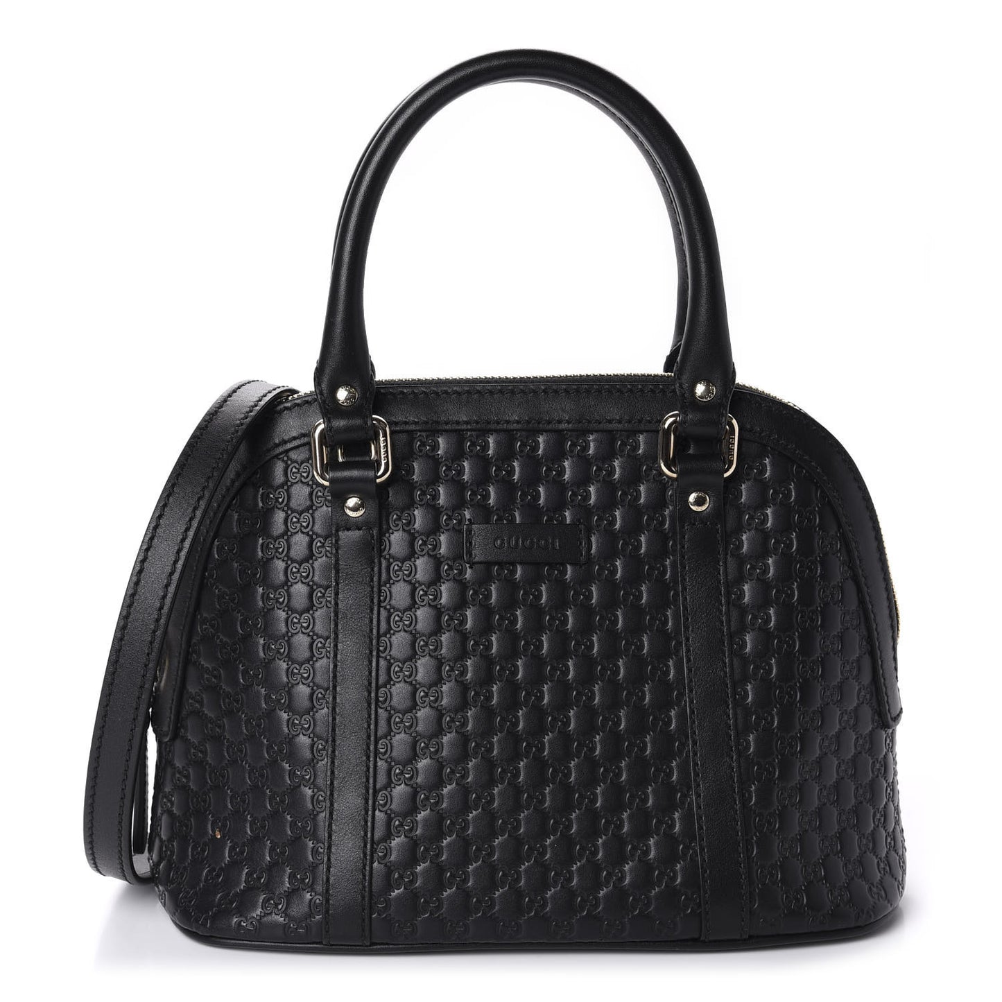 Microguccissima Mini Dome Bag Black