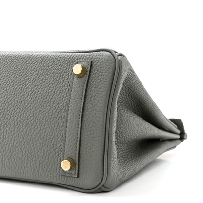 Hermes Togo Birkin 25 Vert Amande 10 of 11