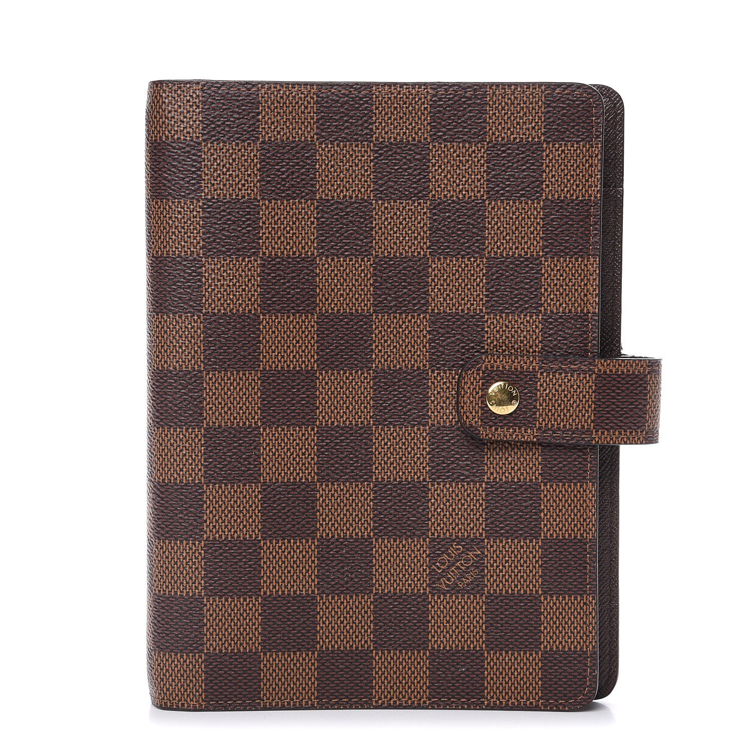 Louis Vuitton Damier Ebene Medium Ring Agenda Cover 1 of 8