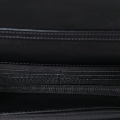 Chanel Metallic Crumpled Calfskin Quilted Reissue Wallet On Chain WOC Charcoal 5 of 9