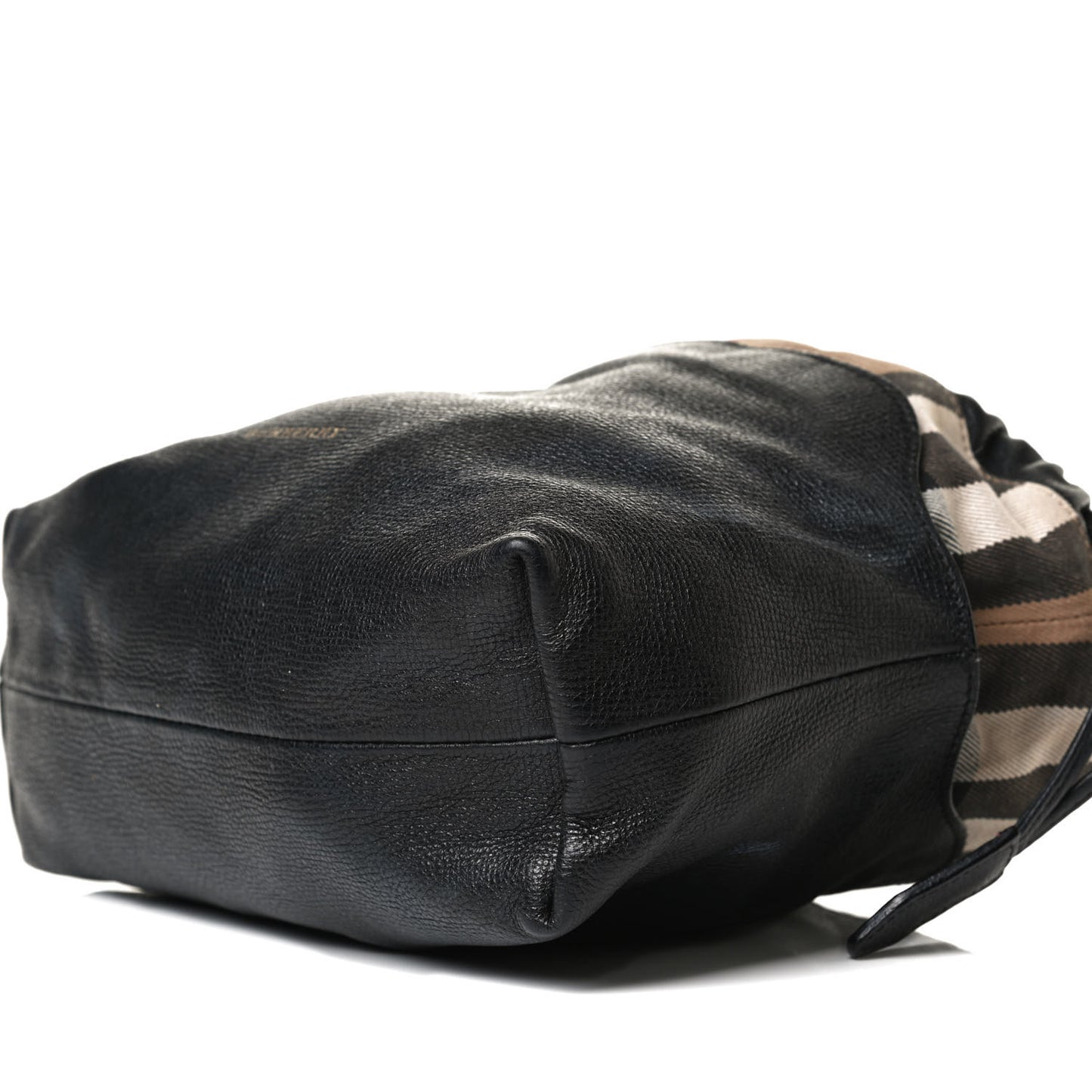 Calfskin House Check Little Crush Black