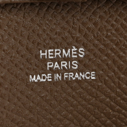 Hermes Epsom Bastia Coin Purse Etoupe 6 of 11